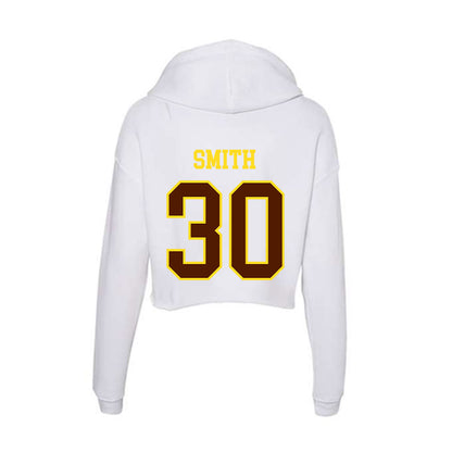 Western Michigan - NCAA Softball : Haleigh Smith - Women's Crop Fleece Hoodie-1