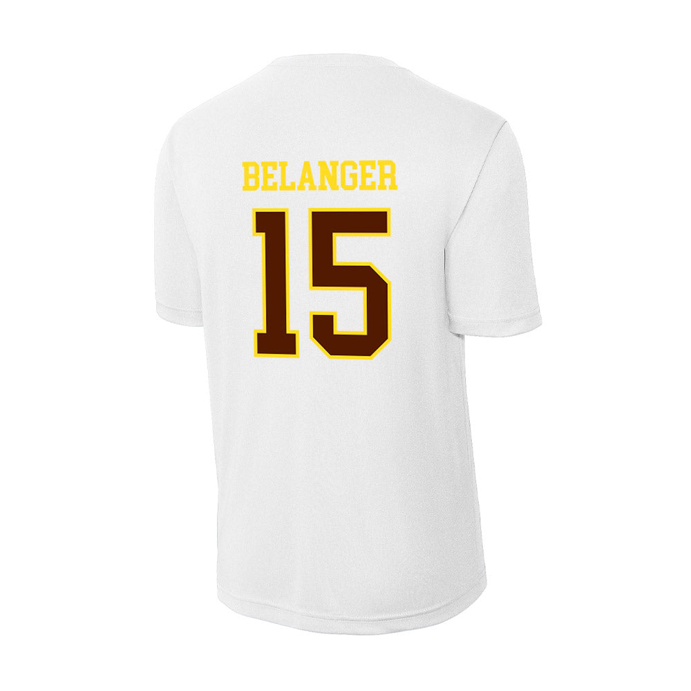 Western Michigan - NCAA Men's Soccer : Stephen Belanger - Activewear T-Shirt-1