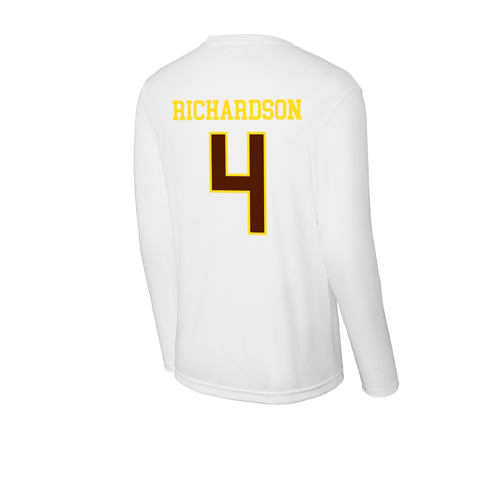 Western Michigan - NCAA Women's Basketball : DeAhna Richardson - Activewear Long Sleeve T-Shirt-1