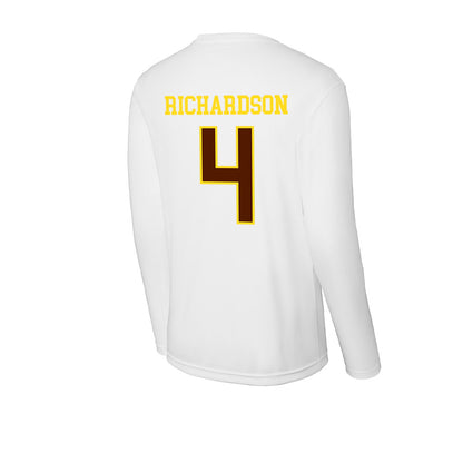 Western Michigan - NCAA Women's Basketball : DeAhna Richardson - Activewear Long Sleeve T-Shirt-1
