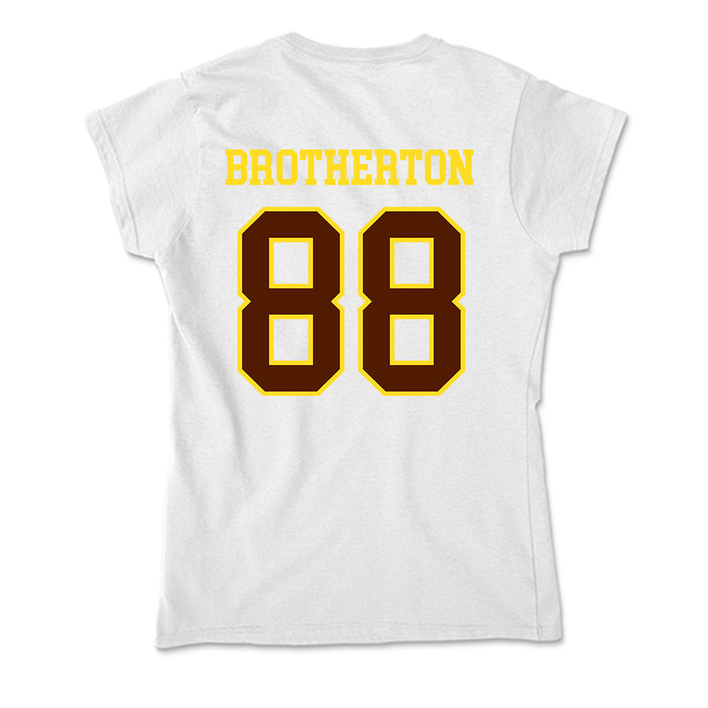 Western Michigan - NCAA Football : Ryan Brotherton - Soft Style Women’s T-Shirt-1