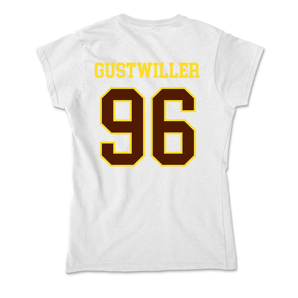 Western Michigan - NCAA Football : Dalton Gustwiller - Soft Style Women’s T-Shirt-1