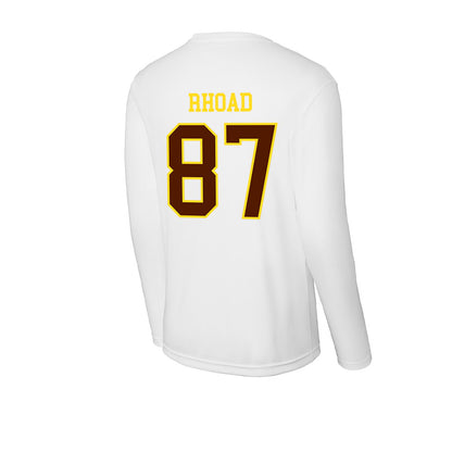 Western Michigan - NCAA Football : Brady Rhoad - Activewear Long Sleeve T-Shirt-1