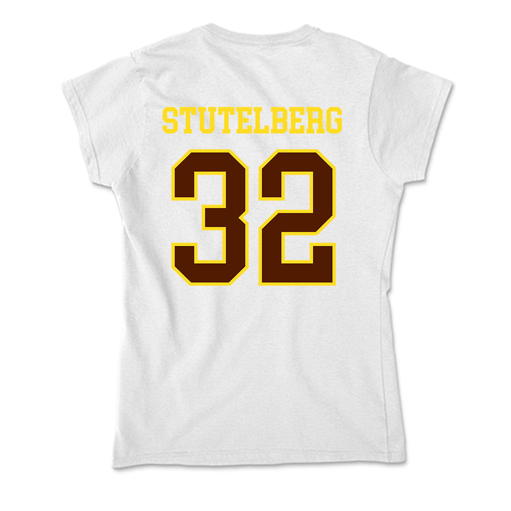 Western Michigan - NCAA Women's Basketball : Maggie Stutelberg - Soft Style Women’s T-Shirt-1