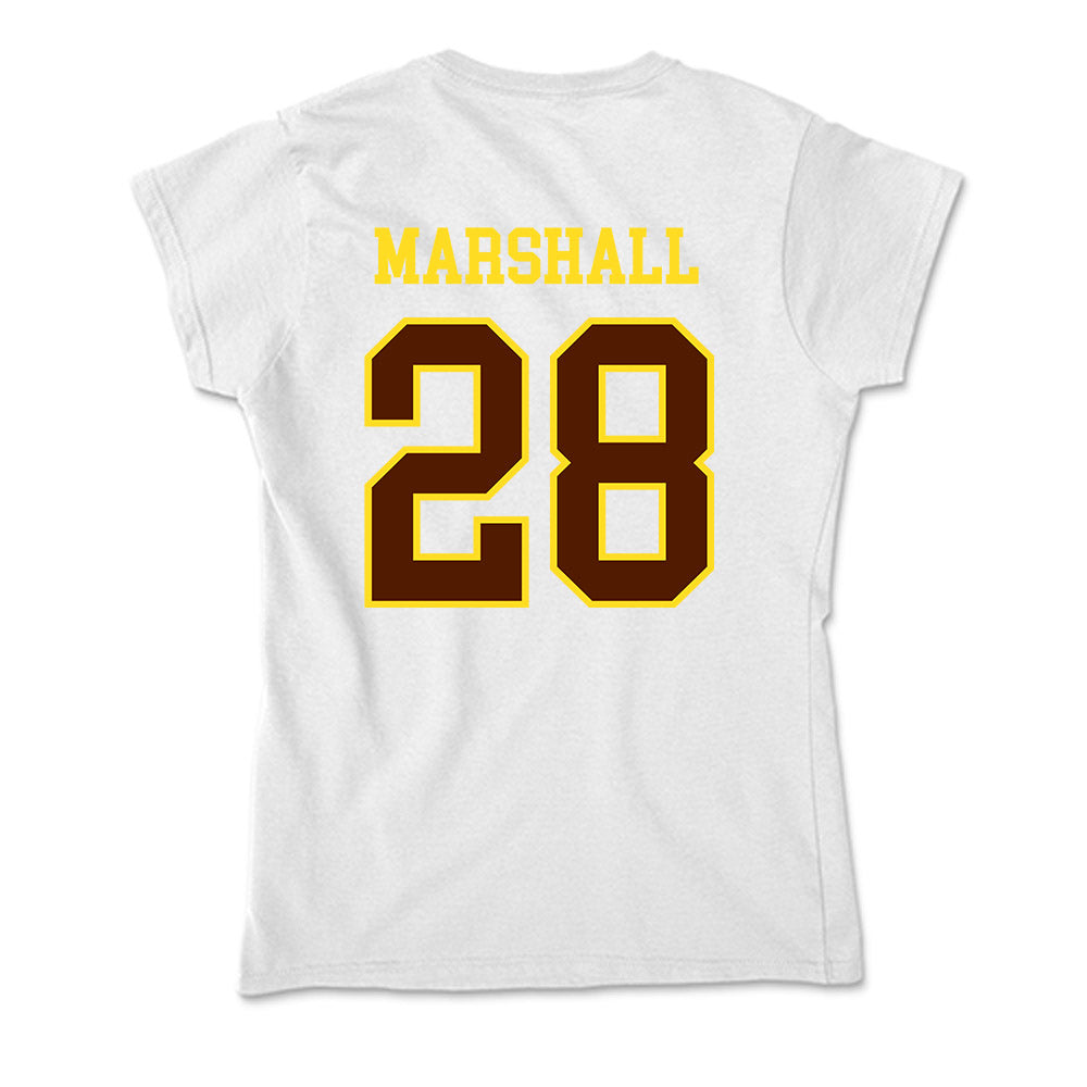 Western Michigan - NCAA Baseball : Trevor Marshall - Soft Style Women’s T-Shirt-1