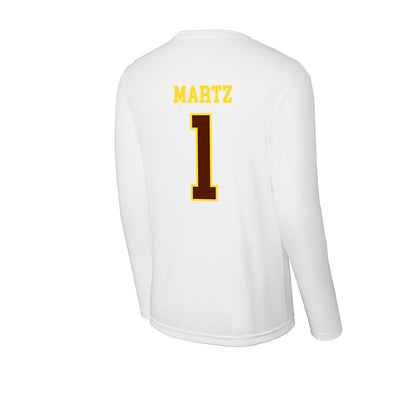Western Michigan - NCAA Softball : Corinne Martz - Activewear Long Sleeve T-Shirt-1