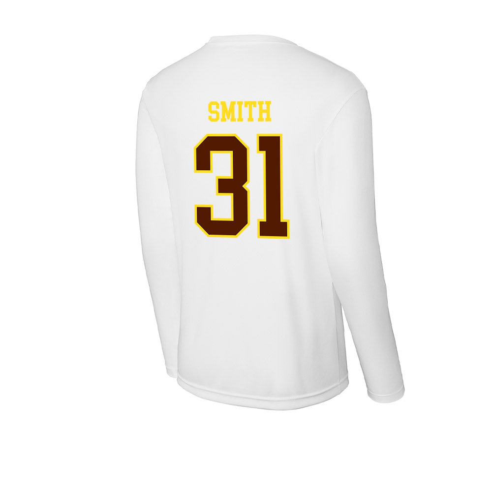 Western Michigan - NCAA Football : Hunter Smith - Activewear Long Sleeve T-Shirt-1