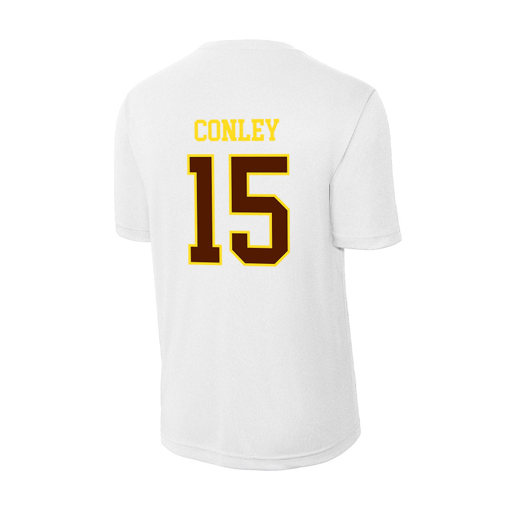 Western Michigan - NCAA Football : Cade Conley - Activewear T-Shirt-1