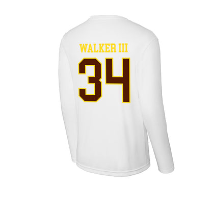 Western Michigan - NCAA Football : Versie Walker III - Activewear Long Sleeve T-Shirt-1