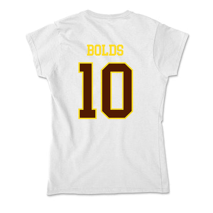 Western Michigan - NCAA Women's Basketball : DMyjah Bolds - Soft Style Women’s T-Shirt-1