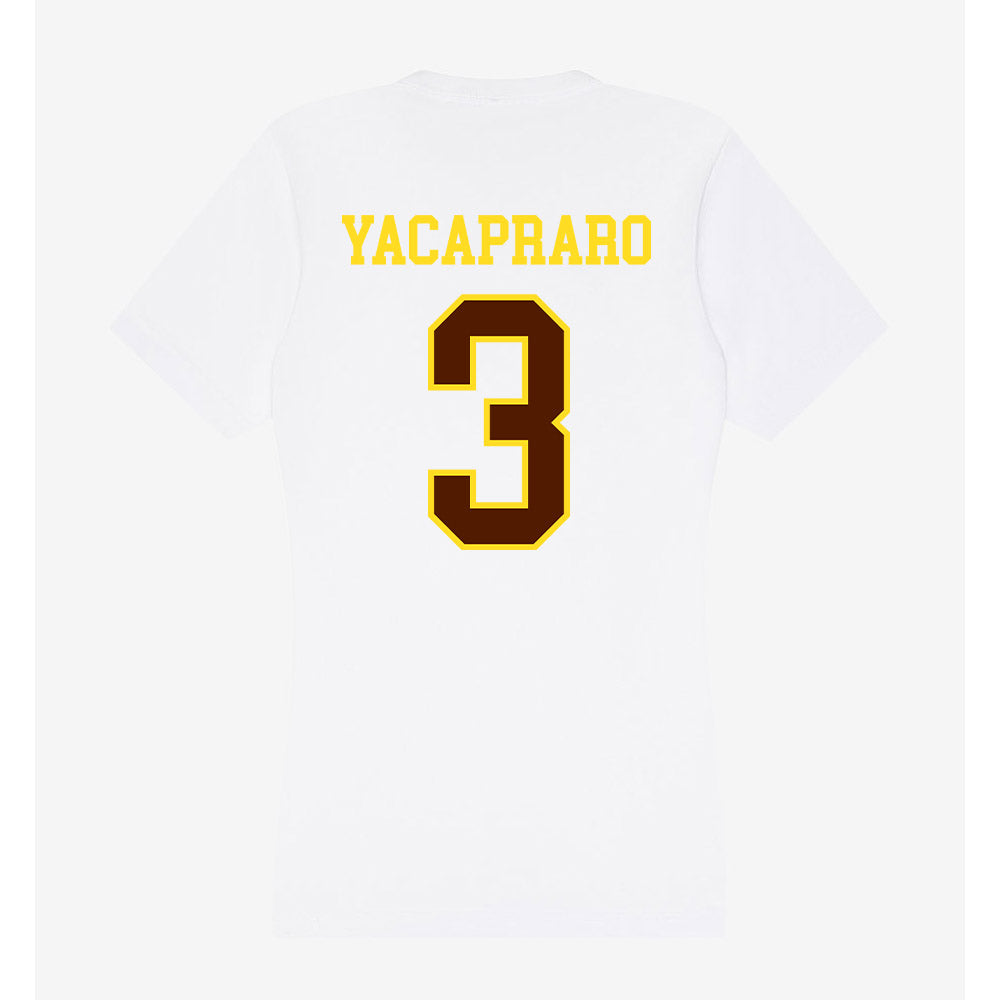 Western Michigan - NCAA Softball : Emily Yacapraro - Women's V-Neck T-Shirt-1