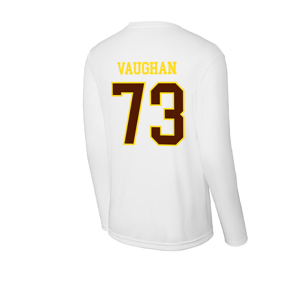 Western Michigan - NCAA Football : Zachary Vaughan - Activewear Long Sleeve T-Shirt-1