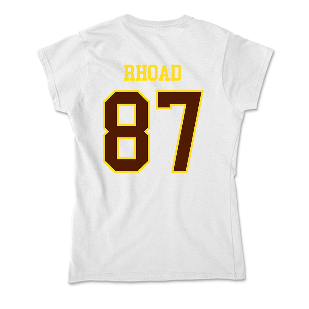 Western Michigan - NCAA Football : Brady Rhoad - Soft Style Women’s T-Shirt-1