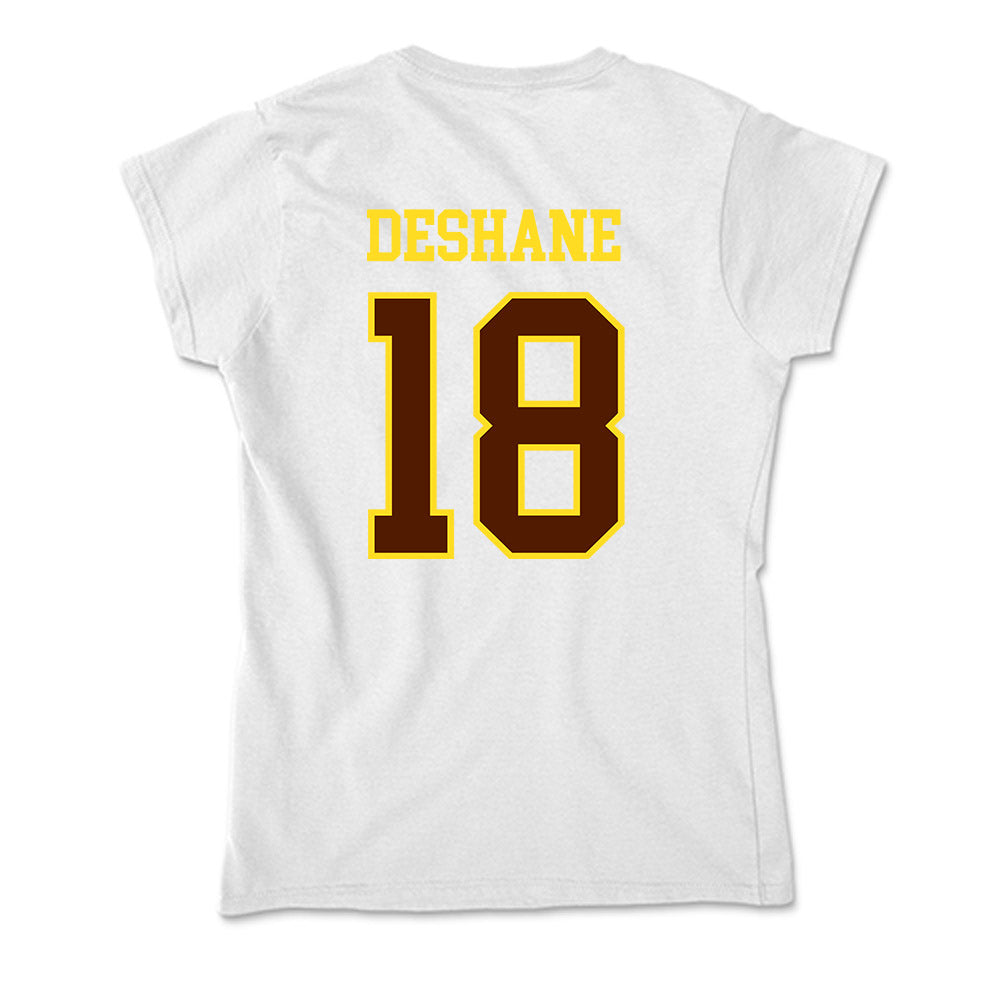 Western Michigan - NCAA Women's Soccer : Taryn DeShane - Soft Style Women’s T-Shirt-1