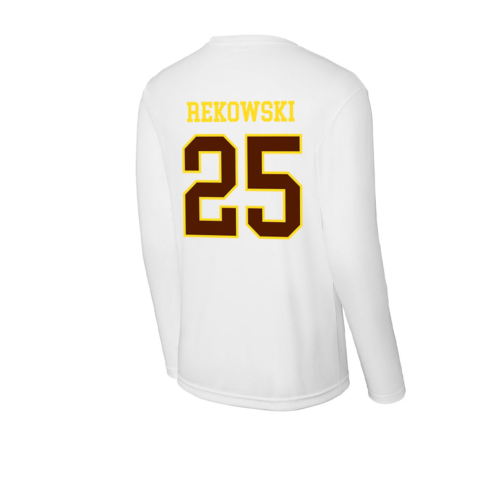 Western Michigan - NCAA Women's Basketball : Sarah Rekowski - Activewear Long Sleeve T-Shirt-1