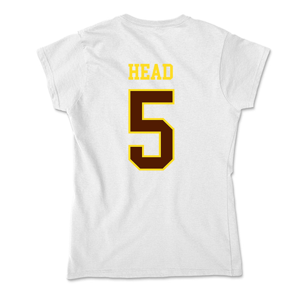 Western Michigan - NCAA Softball : Tristen Head - Soft Style Women’s T-Shirt-1