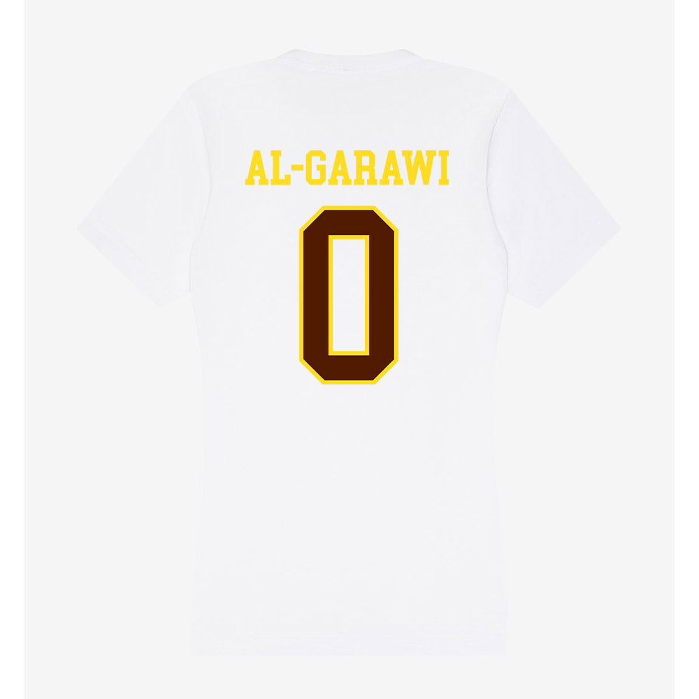 Western Michigan - NCAA Football : Mustafi Al-Garawi - Women's V-Neck T-Shirt-1