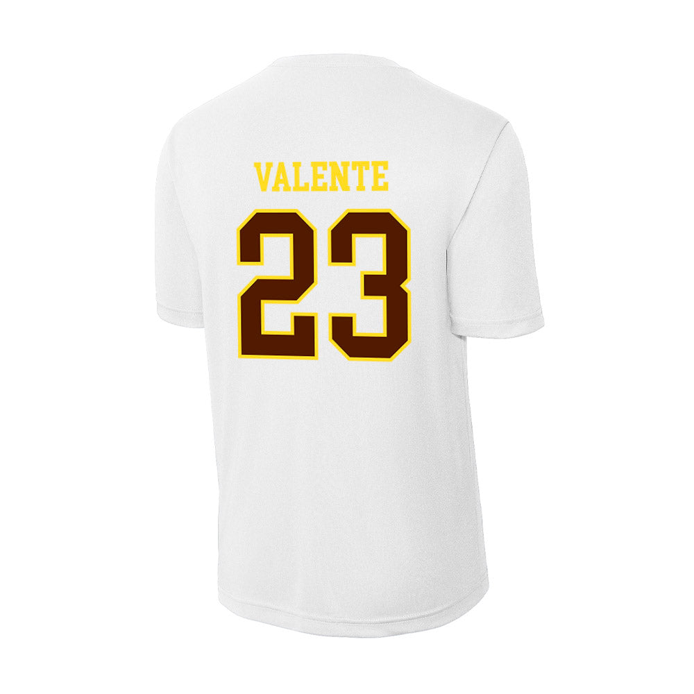 Western Michigan - NCAA Men's Ice Hockey : Liam Valente - Activewear T-Shirt-1