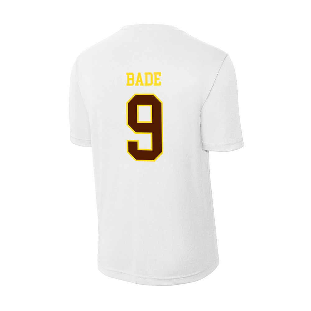 Western Michigan - NCAA Men's Ice Hockey : Zach Bade - Activewear T-Shirt-1