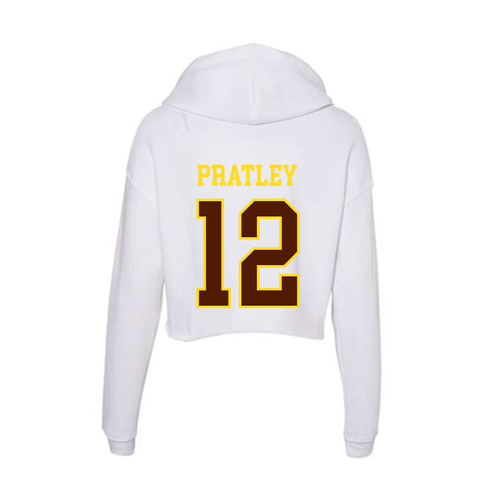 Western Michigan - NCAA Women's Volleyball : Cassidy Pratley - Women's Crop Fleece Hoodie-1