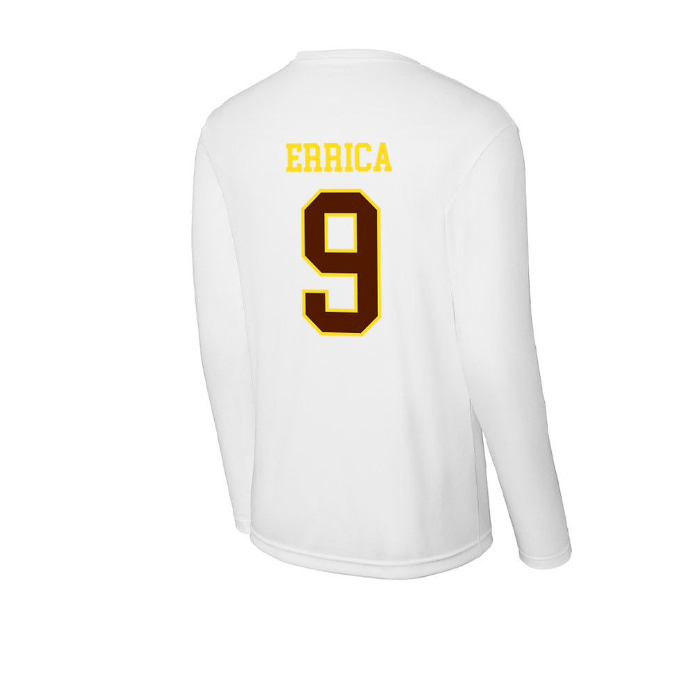 Western Michigan - NCAA Men's Basketball : Nicholas Errica - Activewear Long Sleeve T-Shirt-1