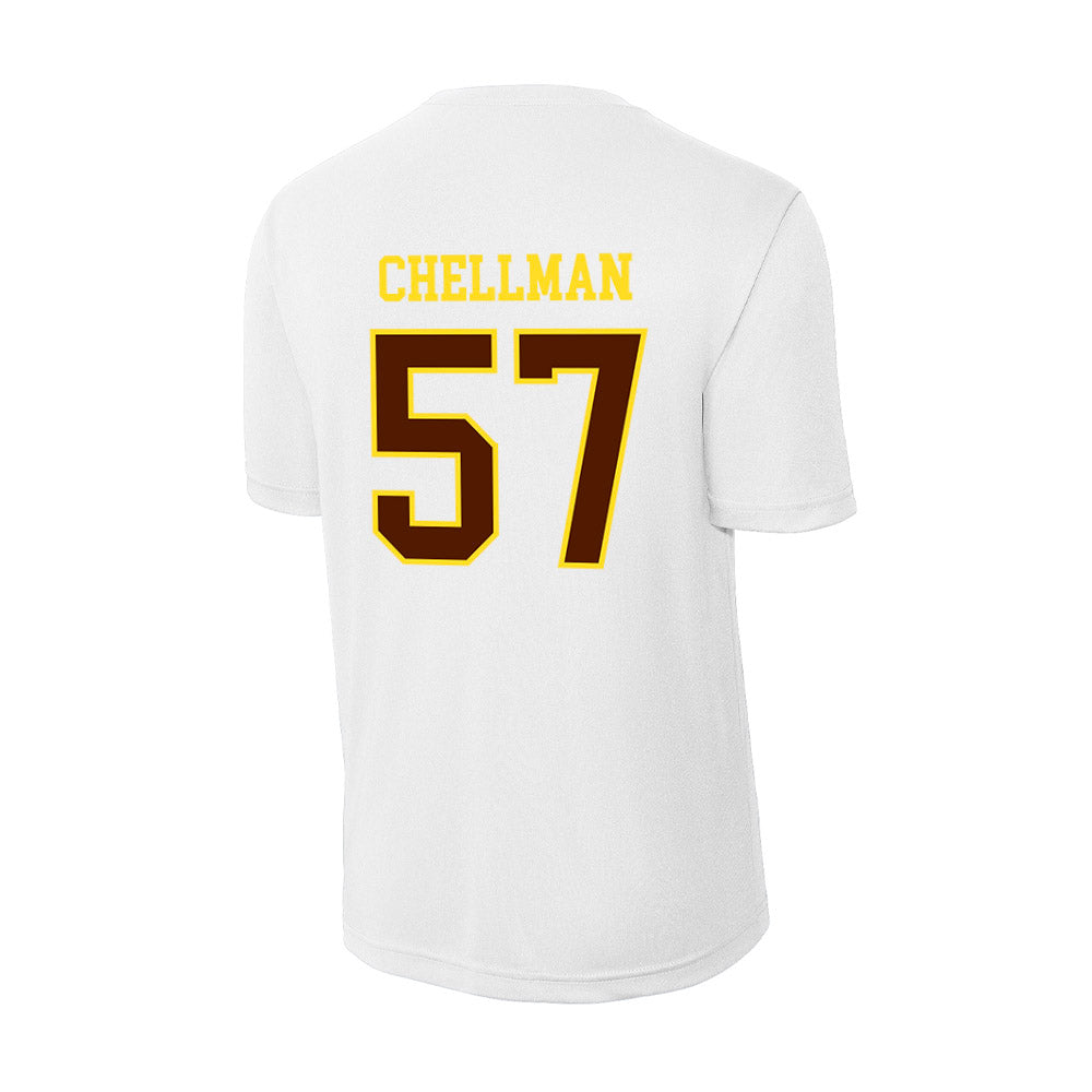 Western Michigan - NCAA Football : Jake Chellman - Activewear T-Shirt-1