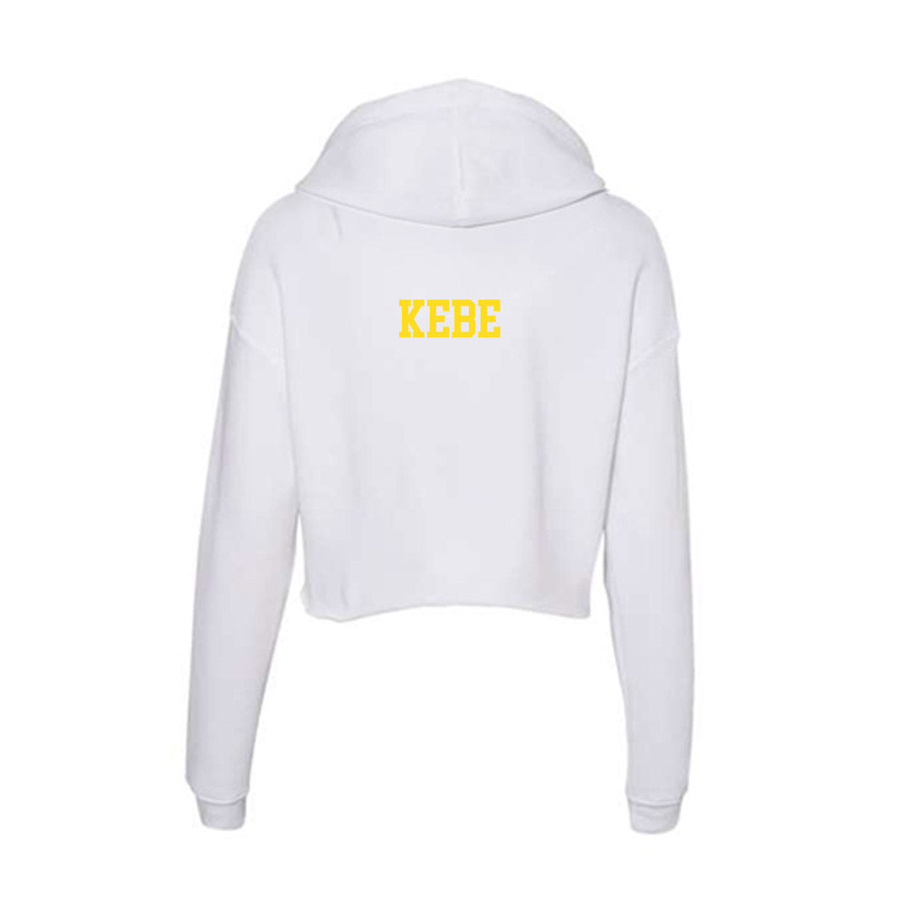 Western Michigan - NCAA Women's Track & Field : Mabinty Kebe - Women's Crop Fleece Hoodie-1