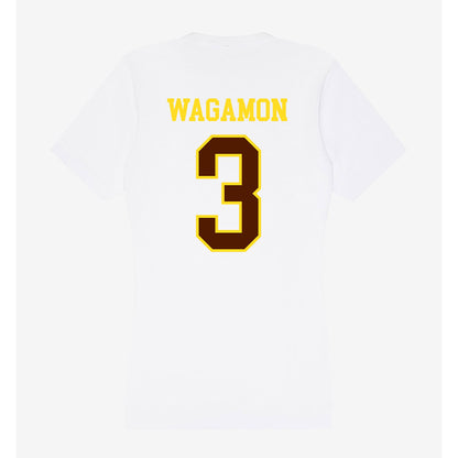 Western Michigan - NCAA Women's Soccer : RJ Wagamon - Women's V-Neck T-Shirt-1