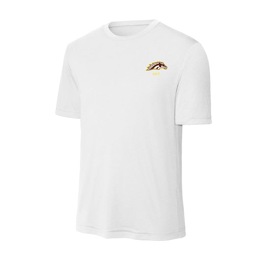 Western Michigan - NCAA Women's Golf : Madeline Blum - Activewear T-Shirt-0