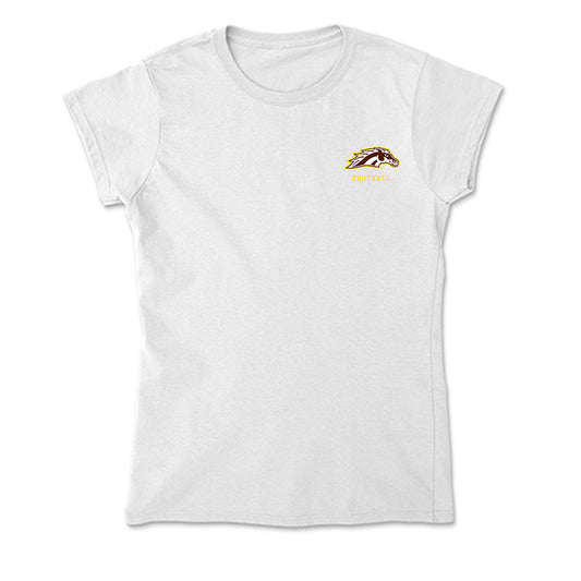 Western Michigan - NCAA Football : Earnest McDaniel-Mitchell - Soft Style Women’s T-Shirt-0