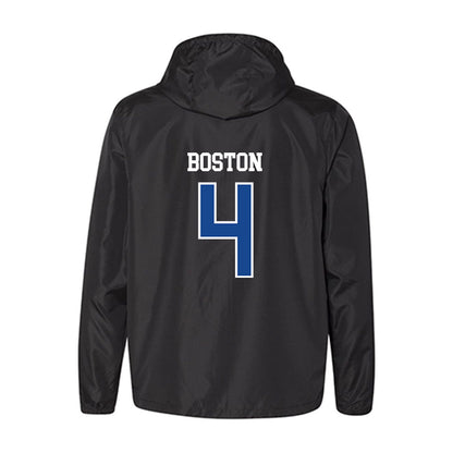 Hampton - NCAA Women's Basketball : Arlisha Boston - Classic Shersey Windbreaker-1