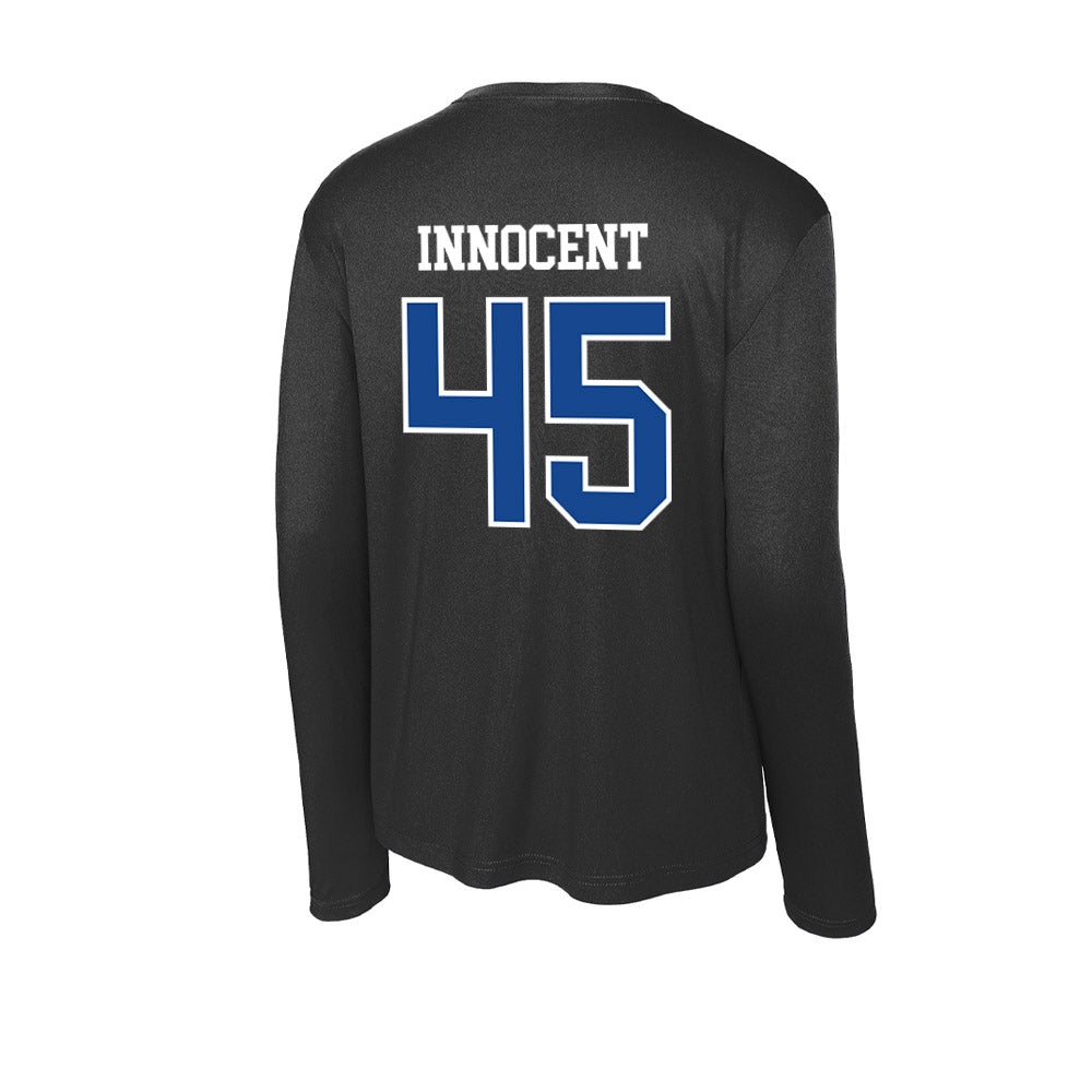 Hampton - NCAA Football : Mcowens Innocent - Classic Shersey Activewear Long Sleeve T-Shirt-1