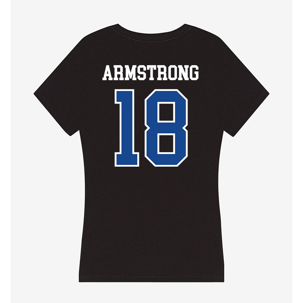 Hampton - NCAA Football : Antonio Armstrong - Classic Shersey Women's V-Neck T-Shirt-1