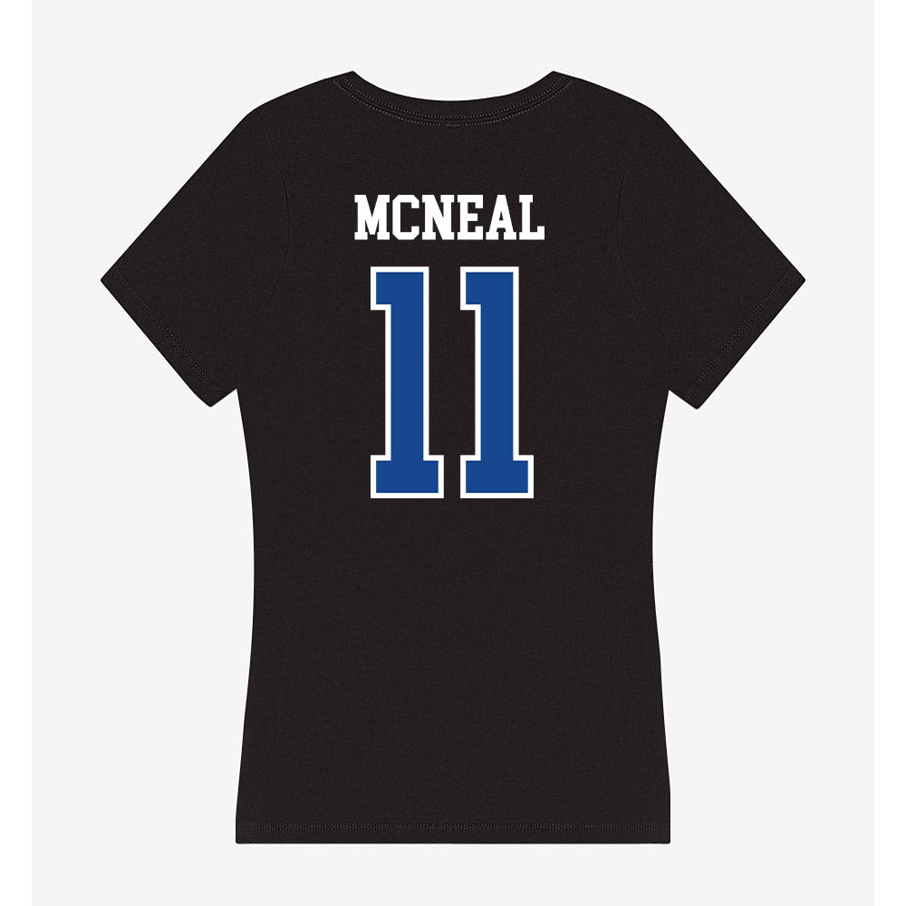Hampton - NCAA Women's Volleyball : Kylah McNeal - Classic Shersey Women's V-Neck T-Shirt-1