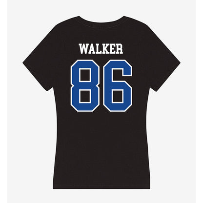 Hampton - NCAA Football : Jalen Walker - Classic Shersey Women's V-Neck T-Shirt-1