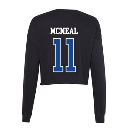 Hampton - NCAA Women's Volleyball : Kylah McNeal - Classic Shersey Women's Cropped Crew Fleece-1