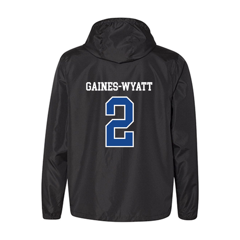 Hampton - NCAA Men's Basketball : Jalyke Gaines-Wyatt - Classic Shersey Windbreaker-0