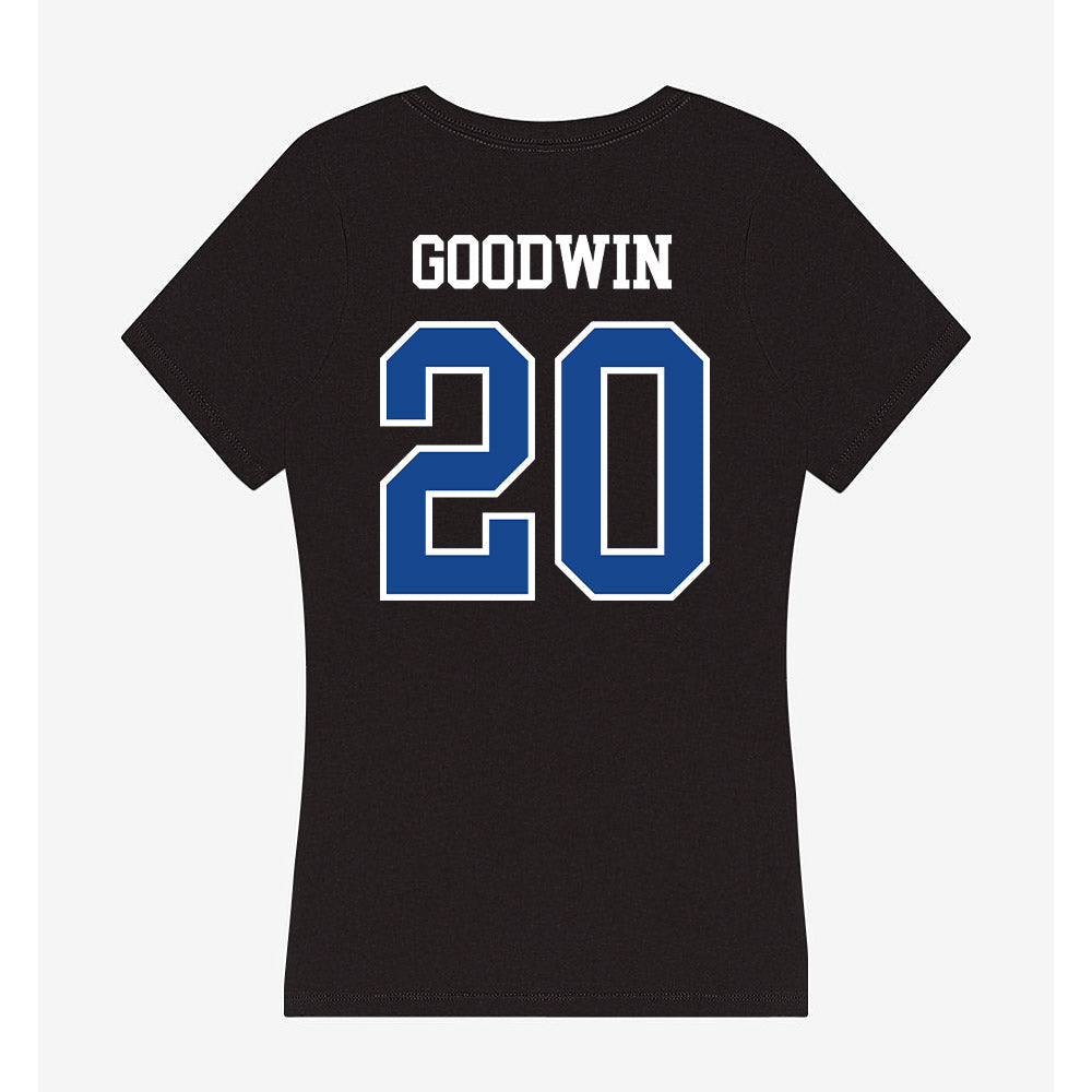 Hampton - NCAA Women's Soccer : Taryn Goodwin - Classic Shersey Women's V-Neck T-Shirt-1