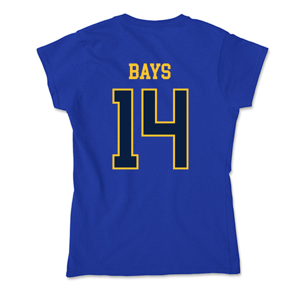 East Tennessee State - NCAA Women's Volleyball : Makayla Bays - Soft Style Women’s T-Shirt-1