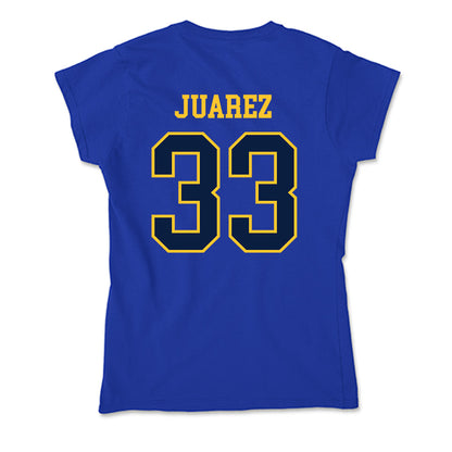 East Tennessee State - NCAA Baseball : Gabe Juarez - Soft Style Women’s T-Shirt-1