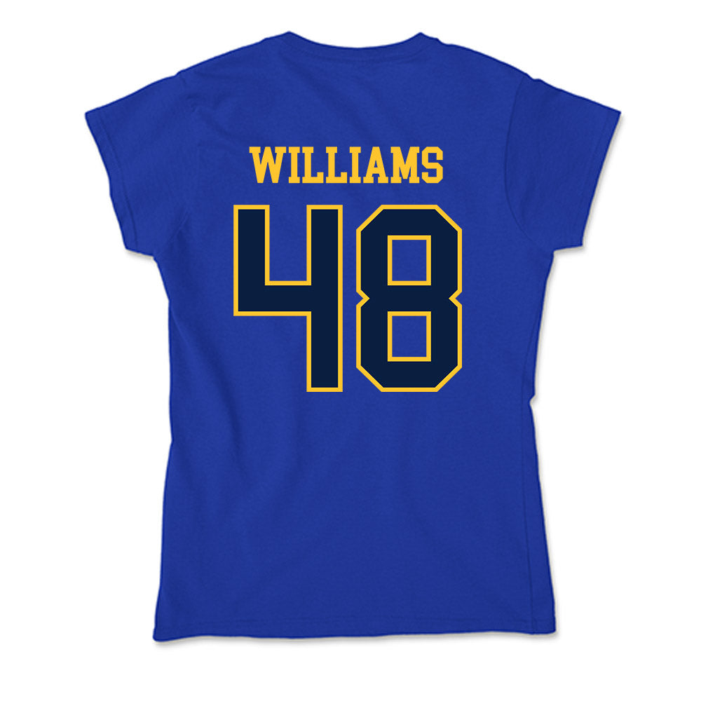 East Tennessee State - NCAA Football : Demetrius Williams - Soft Style Women’s T-Shirt-1