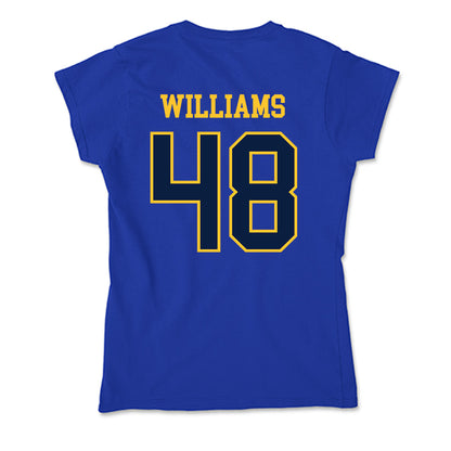 East Tennessee State - NCAA Football : Demetrius Williams - Soft Style Women’s T-Shirt-1