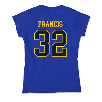 East Tennessee State - NCAA Football : Drew Francis - Soft Style Women’s T-Shirt-1