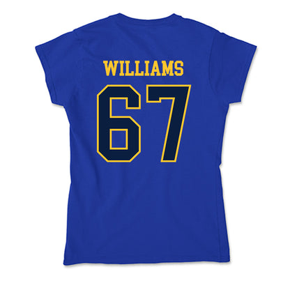 East Tennessee State - NCAA Football : Seth Williams - Soft Style Women’s T-Shirt-1