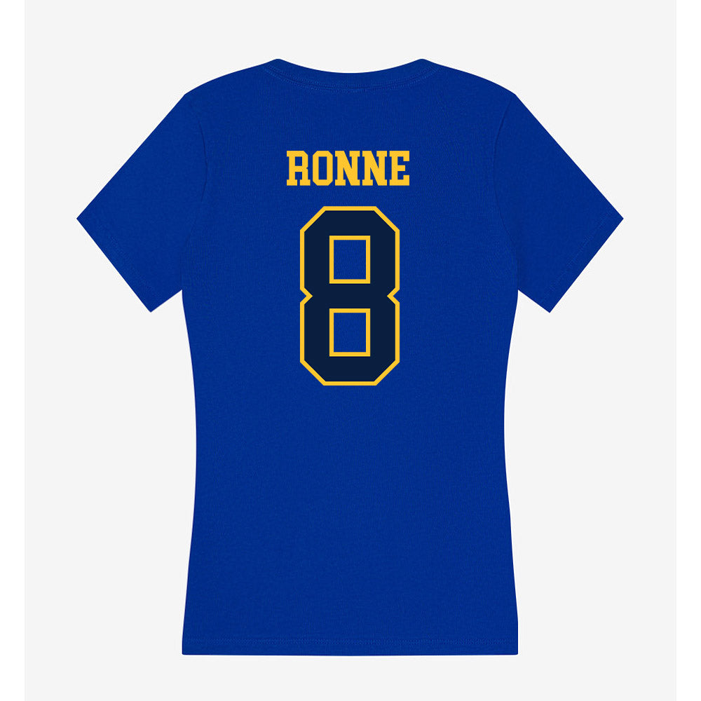 East Tennessee State - NCAA Baseball : Andrew Ronne - Women's V-Neck T-Shirt-1