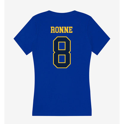 East Tennessee State - NCAA Baseball : Andrew Ronne - Women's V-Neck T-Shirt-1