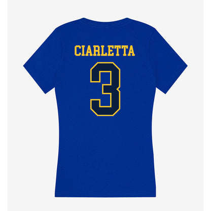 East Tennessee State - NCAA Softball : Kaela Ciarletta - Women's V-Neck T-Shirt-1