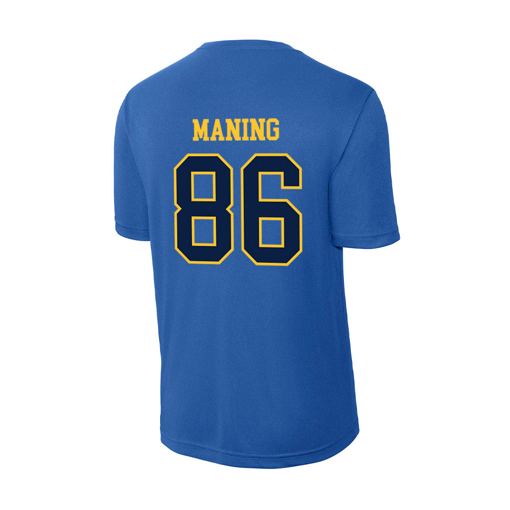 East Tennessee State - NCAA Football : Matthew Maning - Activewear T-Shirt-1