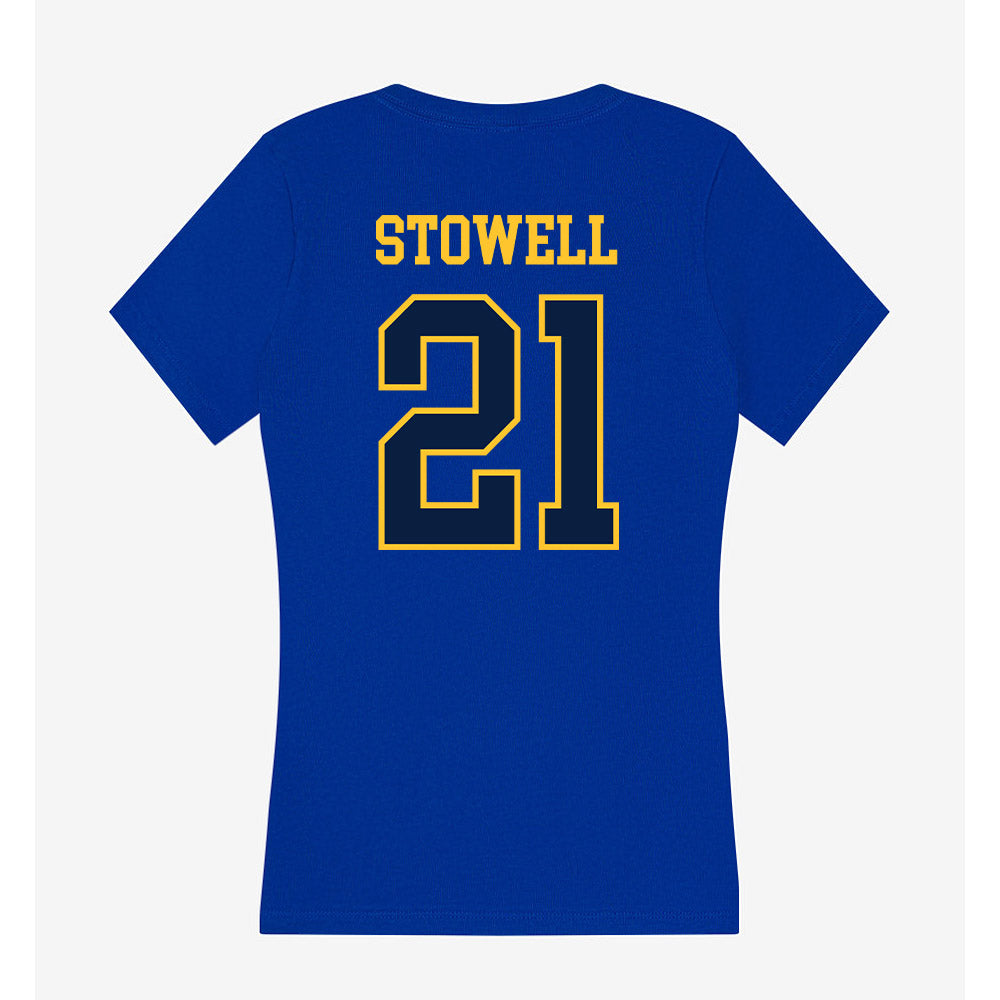 East Tennessee State - NCAA Softball : Maddison Stowell - Women's V-Neck T-Shirt-1