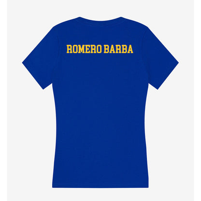 East Tennessee State - NCAA Women's Track & Field : Frania Romero Barba - Women's V-Neck T-Shirt-1
